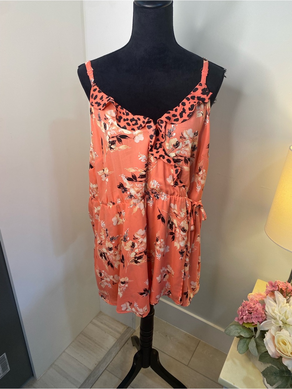 torrid Pink Floral Print Home Accent Fabric